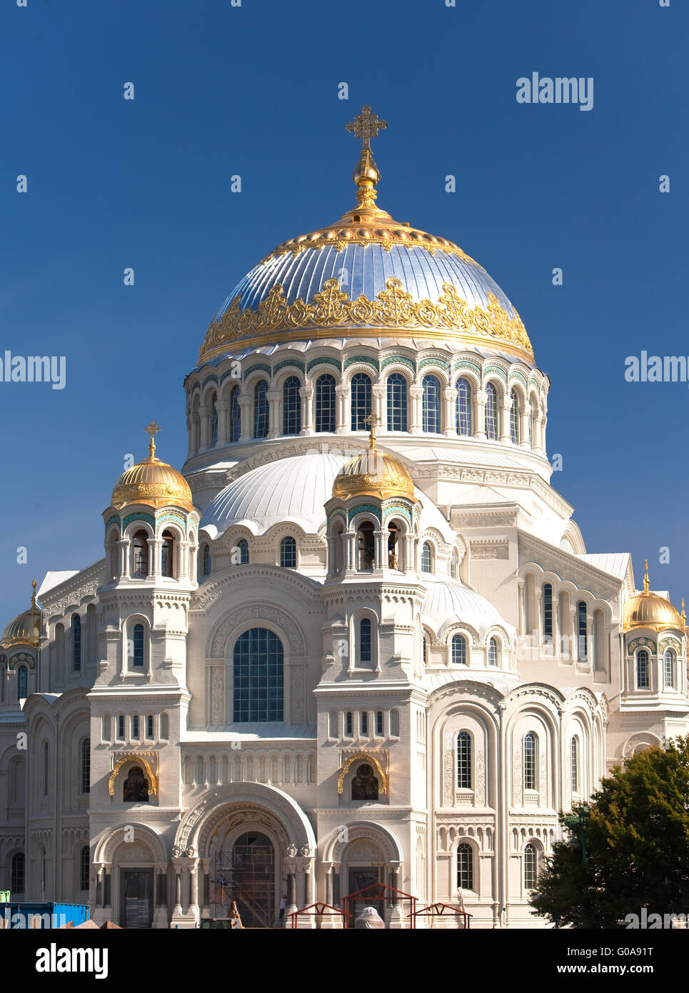 Orthodoxen Marine-Kathedrale des Heiligen Nikolaus in Kronsh Stockfoto