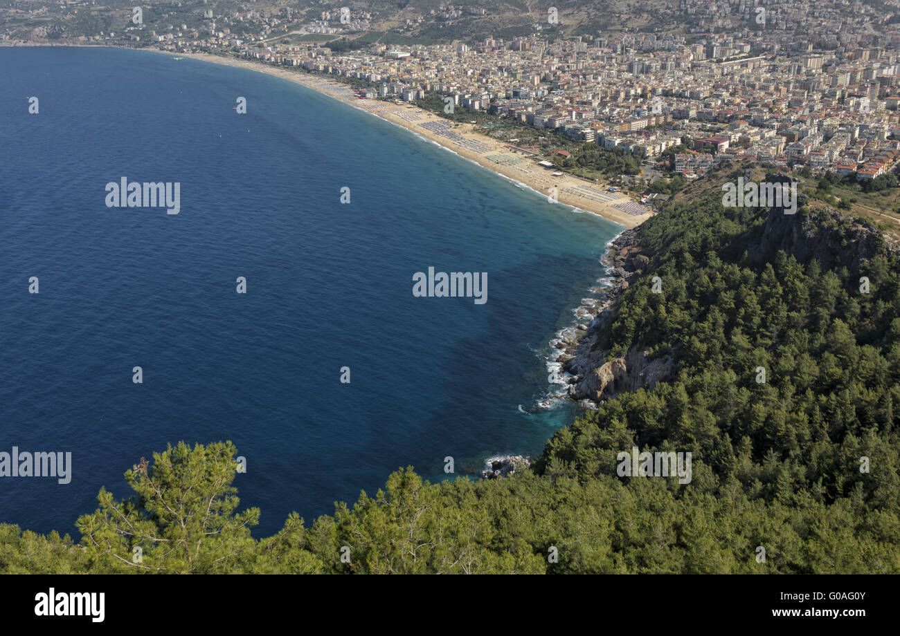 Kleopatra-Strand Stockfoto