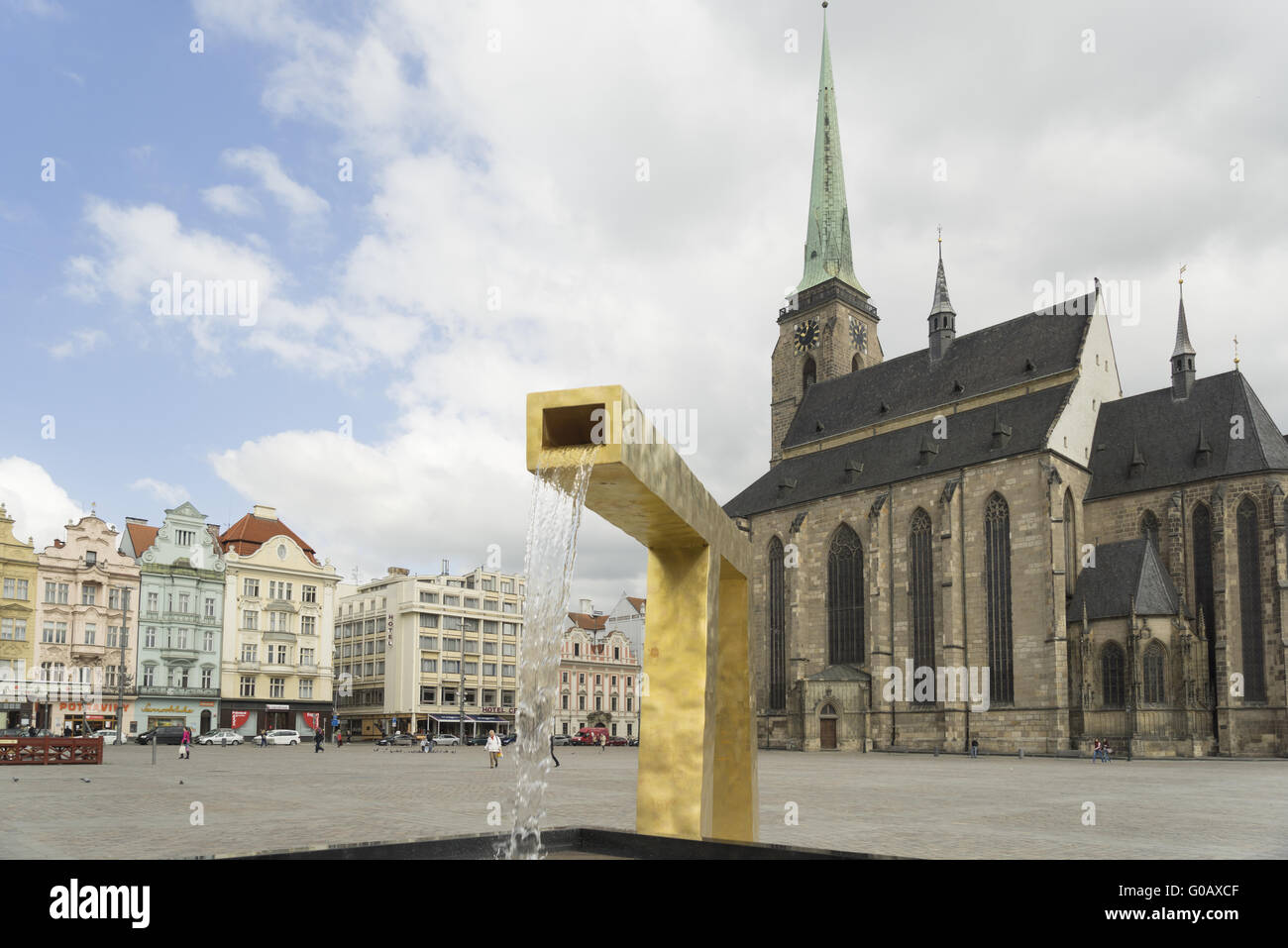 Hauptplatz Stockfoto