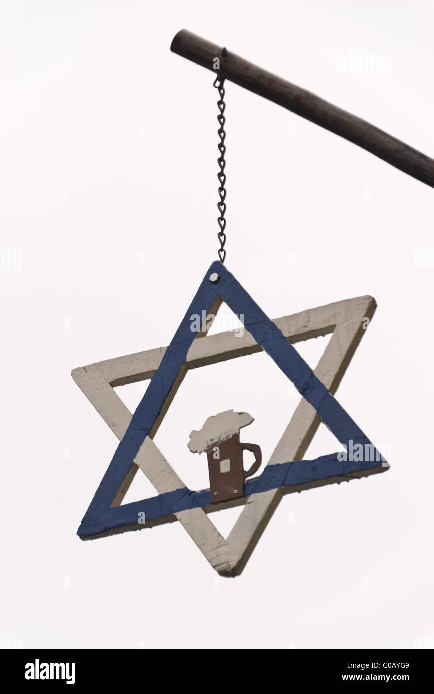 Traditionelle Zoigl-Bier-Brauerei in der Oberpfalz Stockfoto