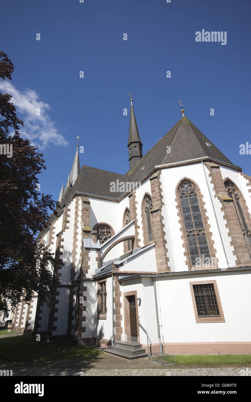 Katholische Pfarrkirche St. Martin in Bad Lippsprin Stockfoto