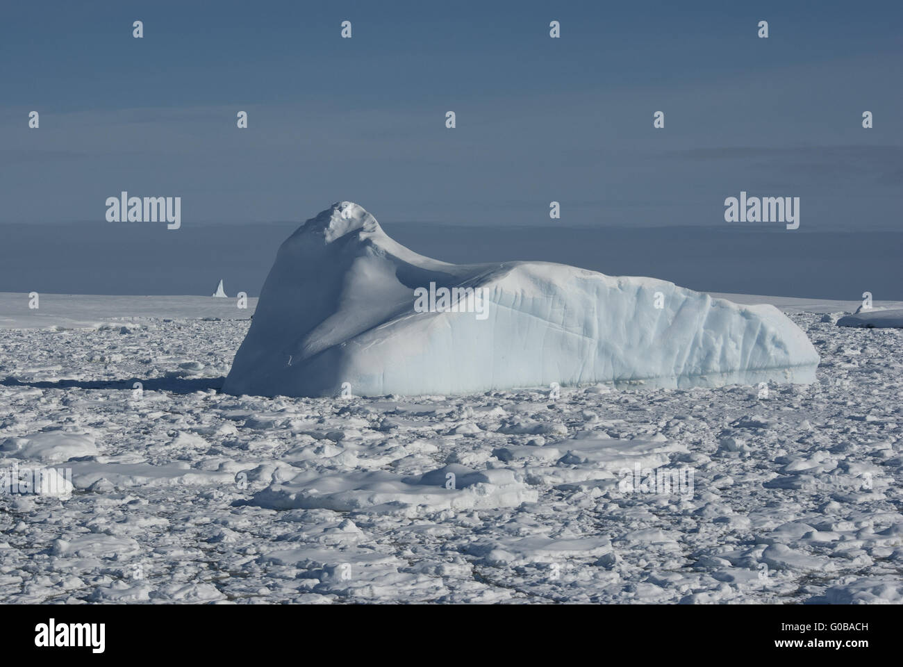 Eisberg im südlichen Ozean - 4. Stockfoto