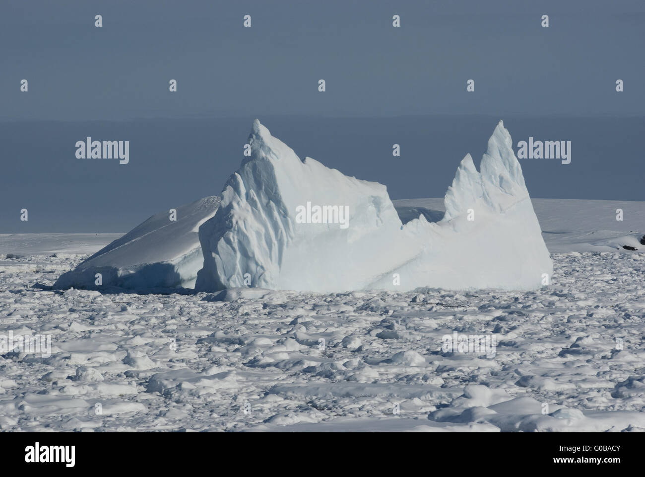 Eisberg im südlichen Ozean - 6. Stockfoto