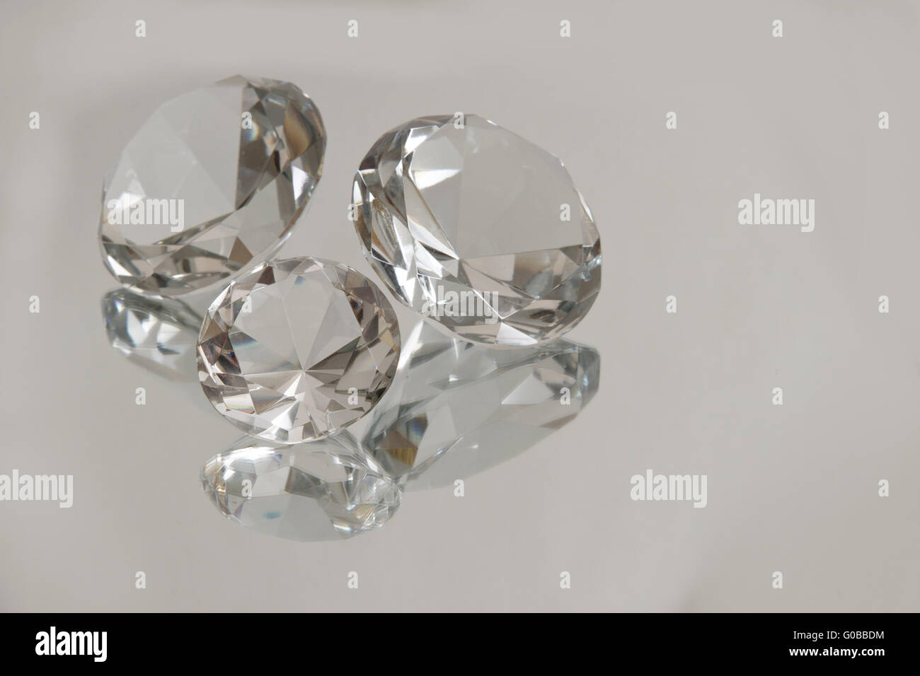 Die Diamanten Stockfoto