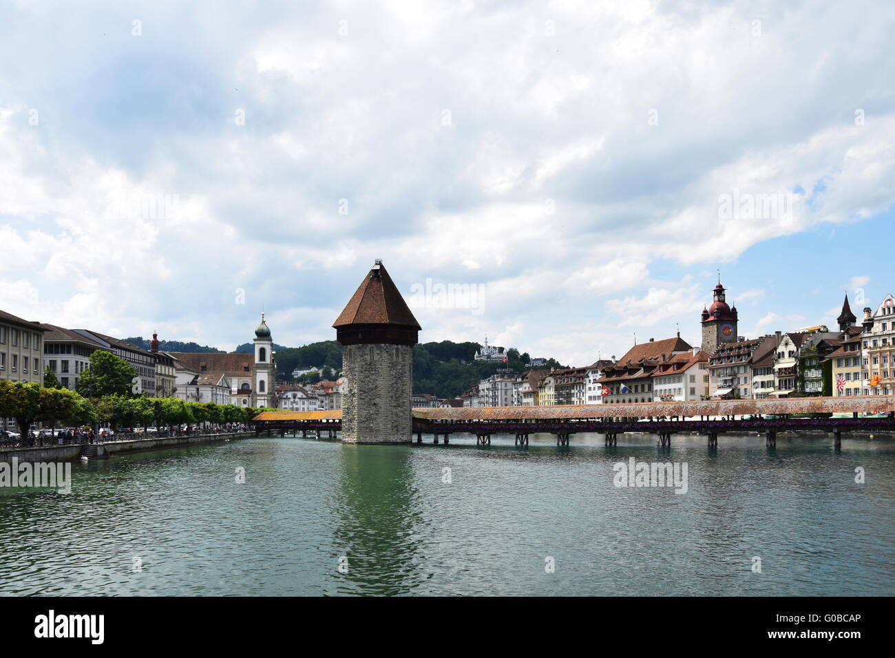 Luzern-Schweiz Stockfoto