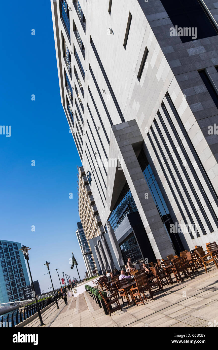 Malmaison Hotel, Princes Dock, Liverpool, Merseyside, England, U.K Stockfoto