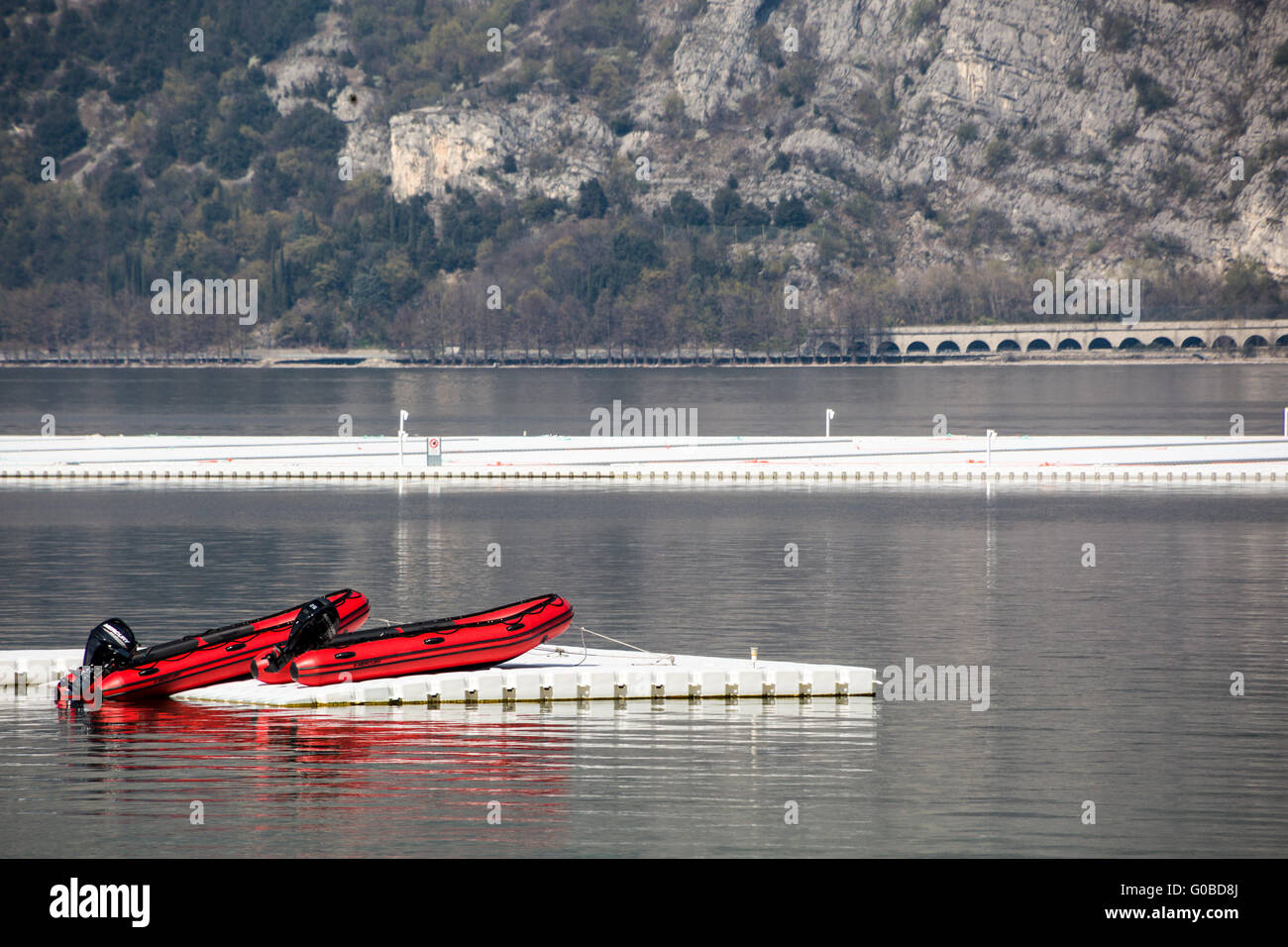 Construction Floating Piers Art Piece Stockfotos Und Bilder Kaufen Alamy