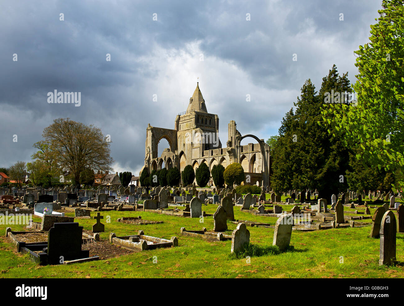 Croyland Abbey, Crowland, Lincolnshire, England UK Stockfoto