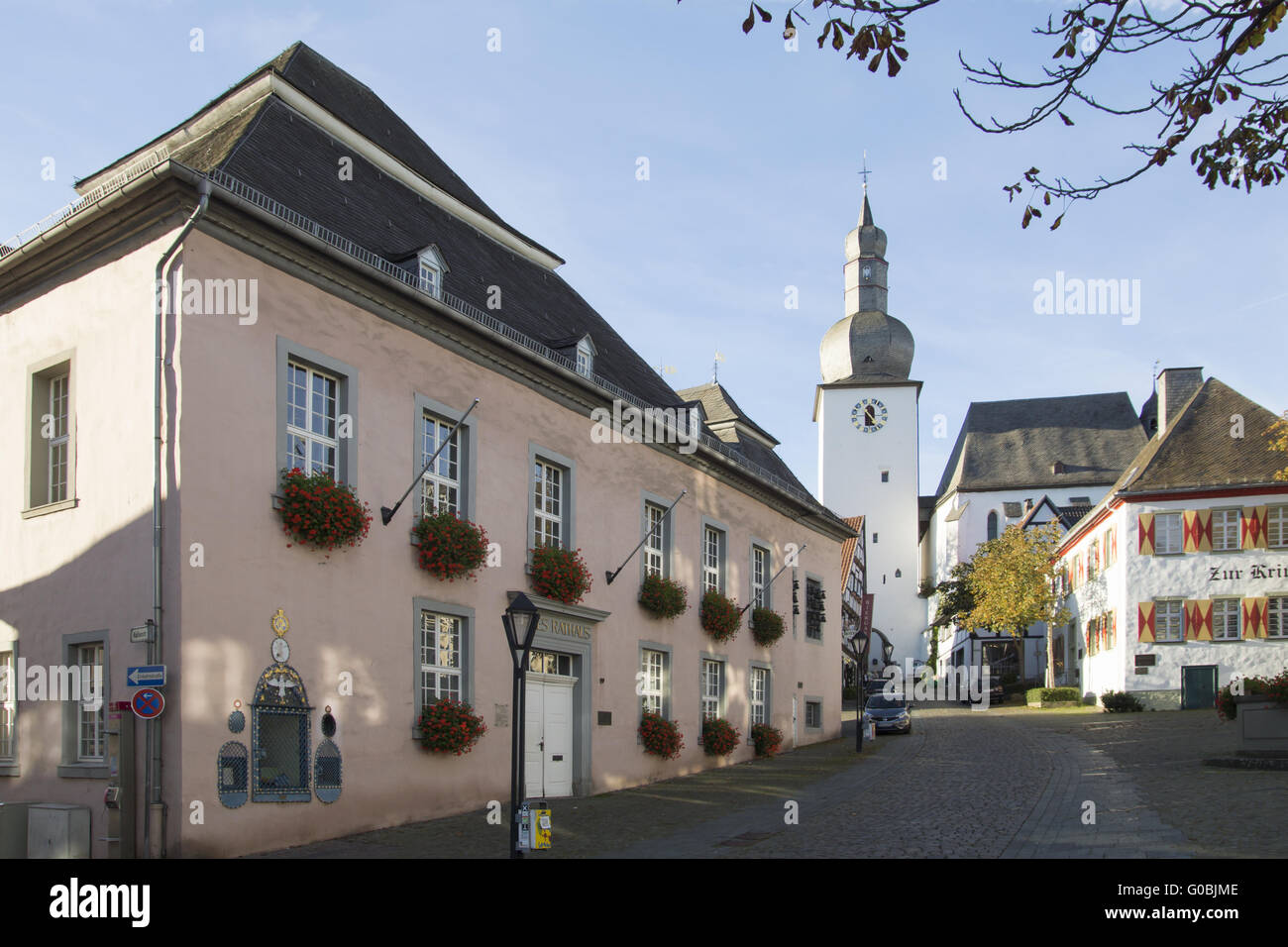 Altes Rathaus in Arnsberg, Deutschland Stockfoto