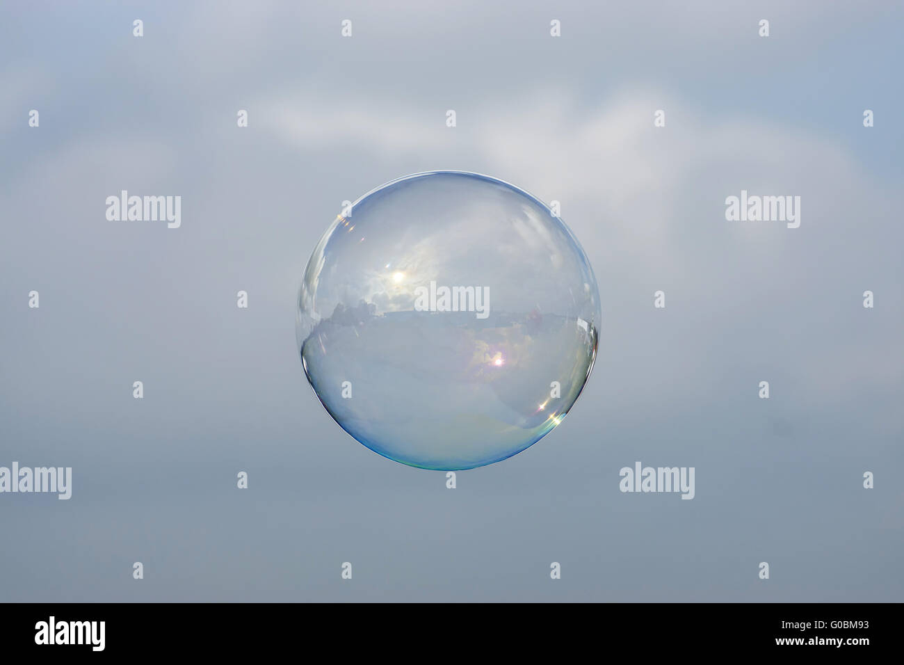 Bubble - schillernde Schönheit Stockfoto