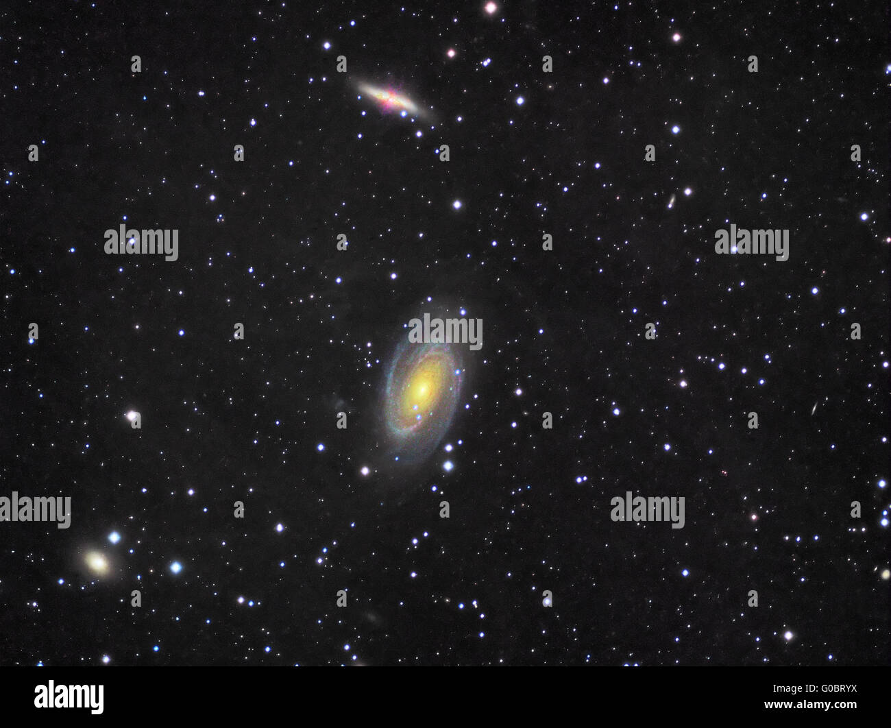 M81, M82 Stockfoto