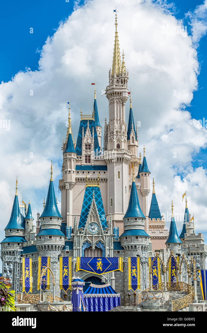 Disney Magic Kingdom Stockfoto