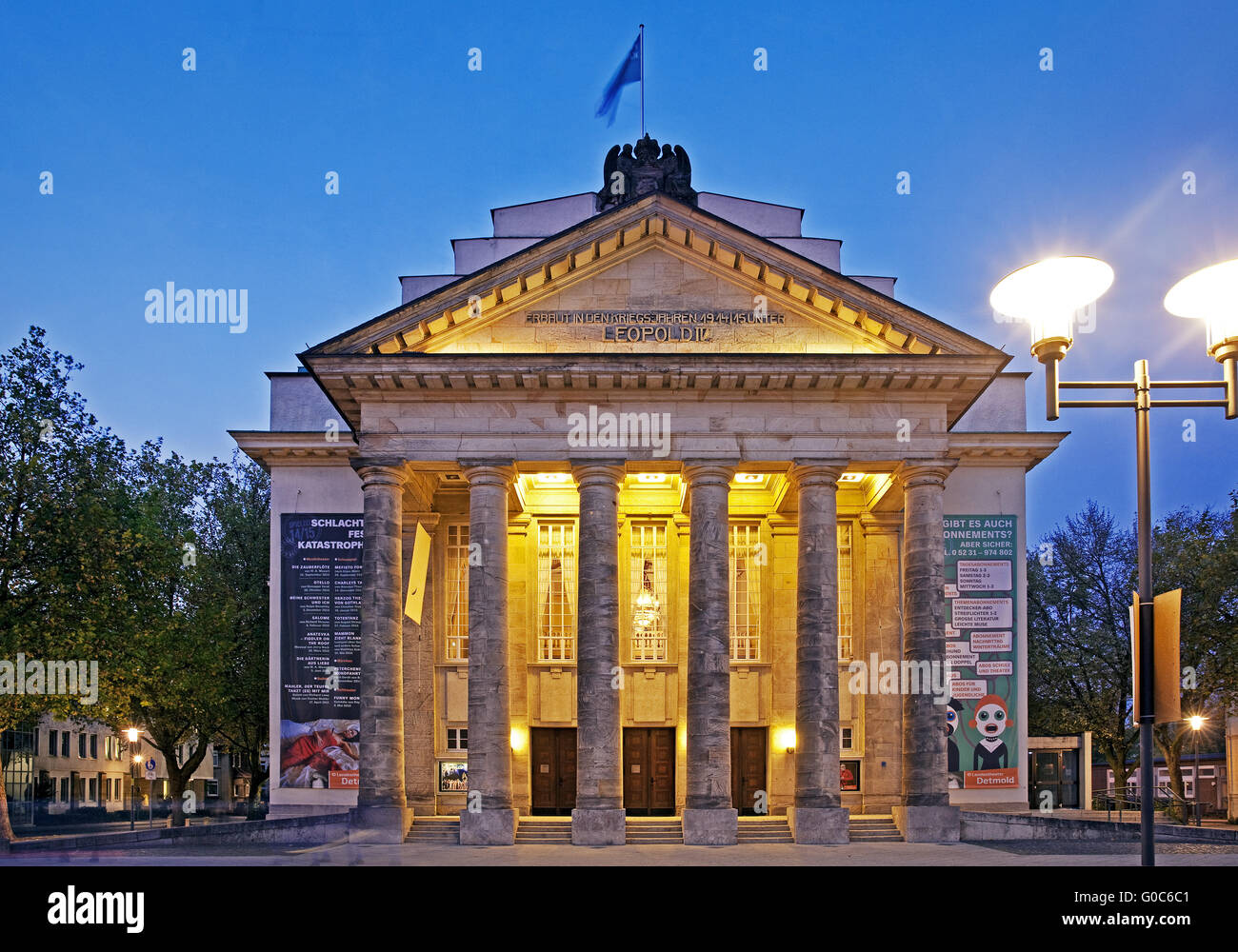 Staatstheater, Detmold, Deutschland Stockfoto