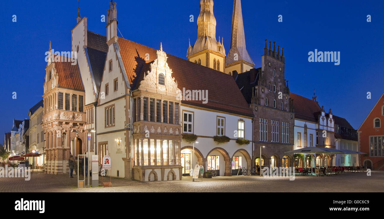 Altstadt, Lemgo, Deutschland Stockfoto