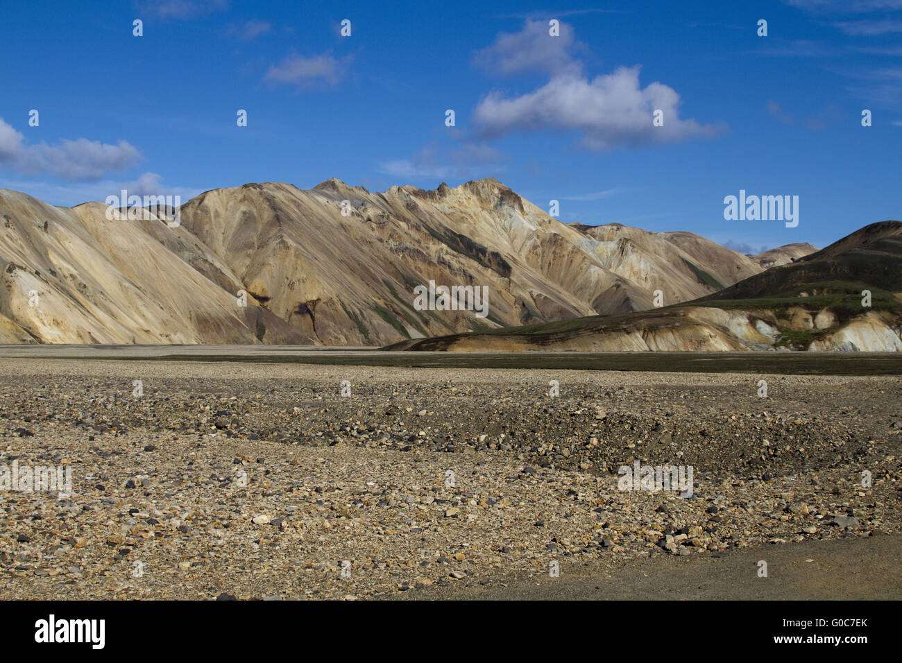 In der Nähe von Lanmanalauga / Island Stockfoto
