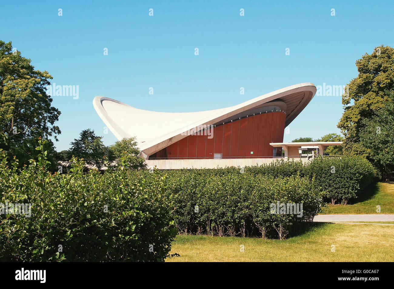 Haus der Kulturen der Welt Berlin Deutschland Stockfoto