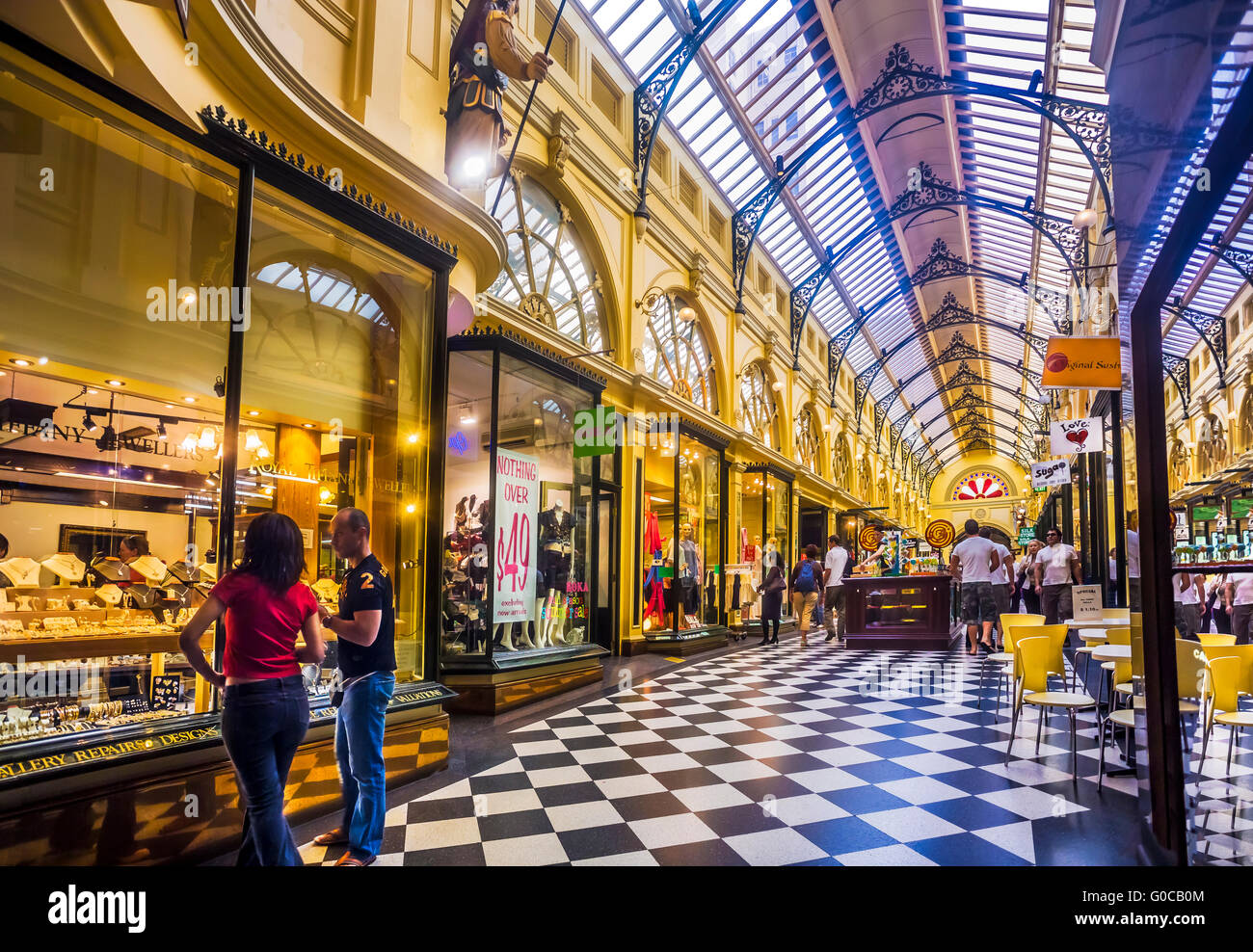 Melbourne, Australien Stockfoto