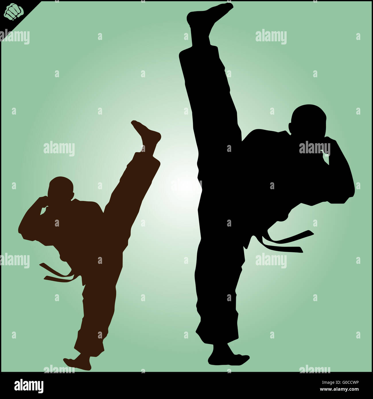 MARTIAL ARTS. Stockfoto