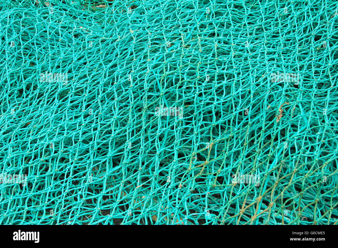 Fischernetz Stockfoto