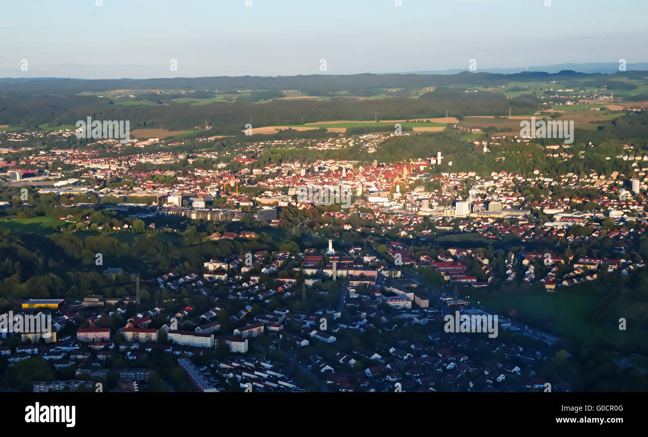 Aerial Photography - Ravensburg - Oberschwaben Stockfoto