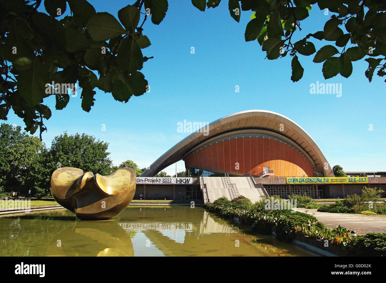 Haus der Kulturen der Welt Berlin Deutschland Stockfoto
