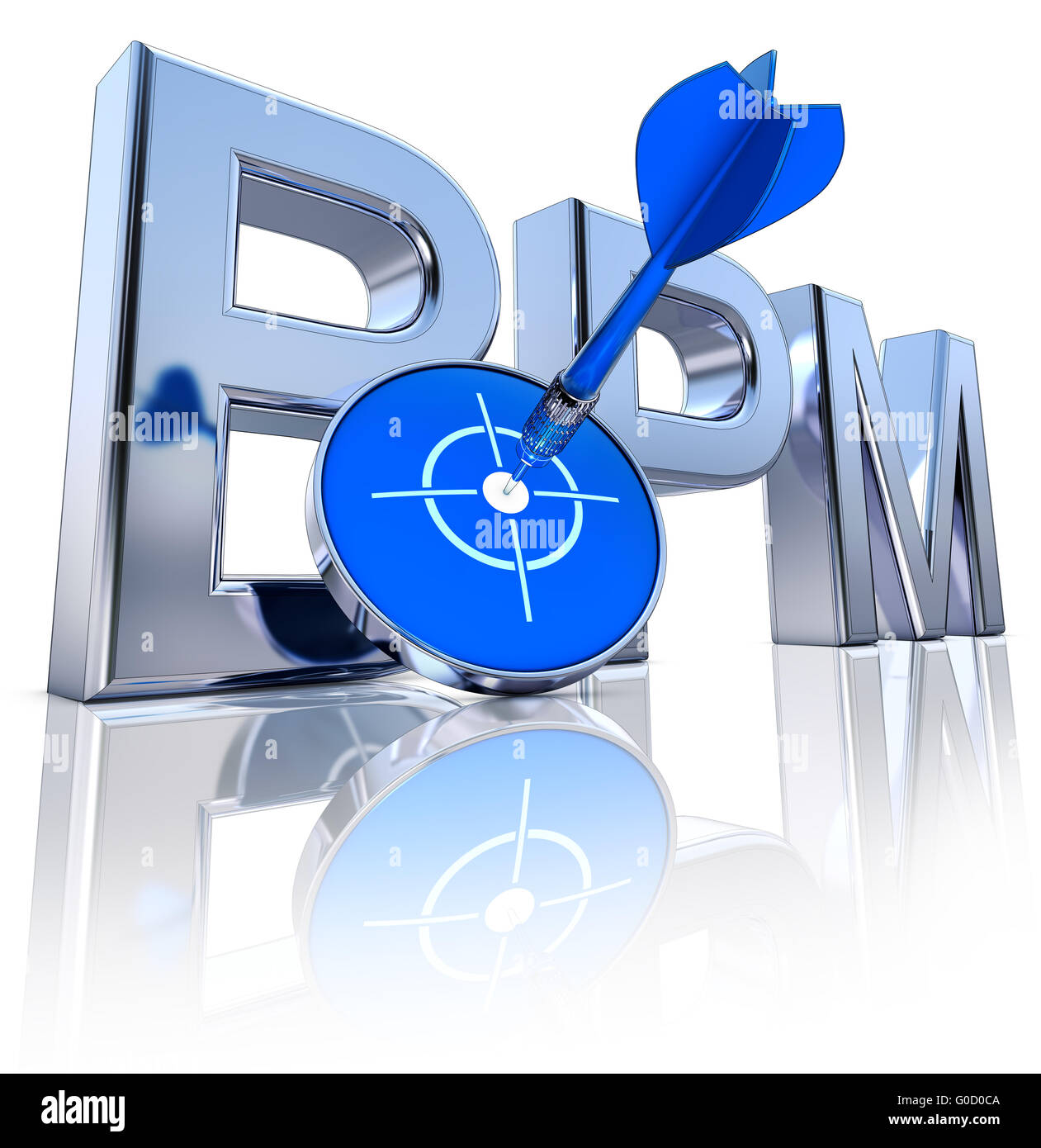 BPM-Symbol Stockfoto