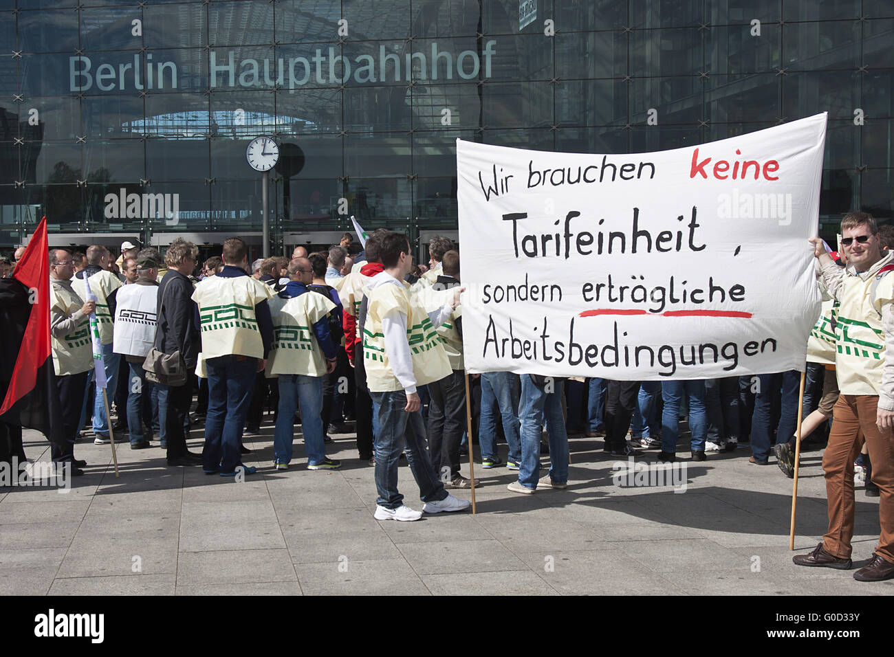 Streik Stockfoto