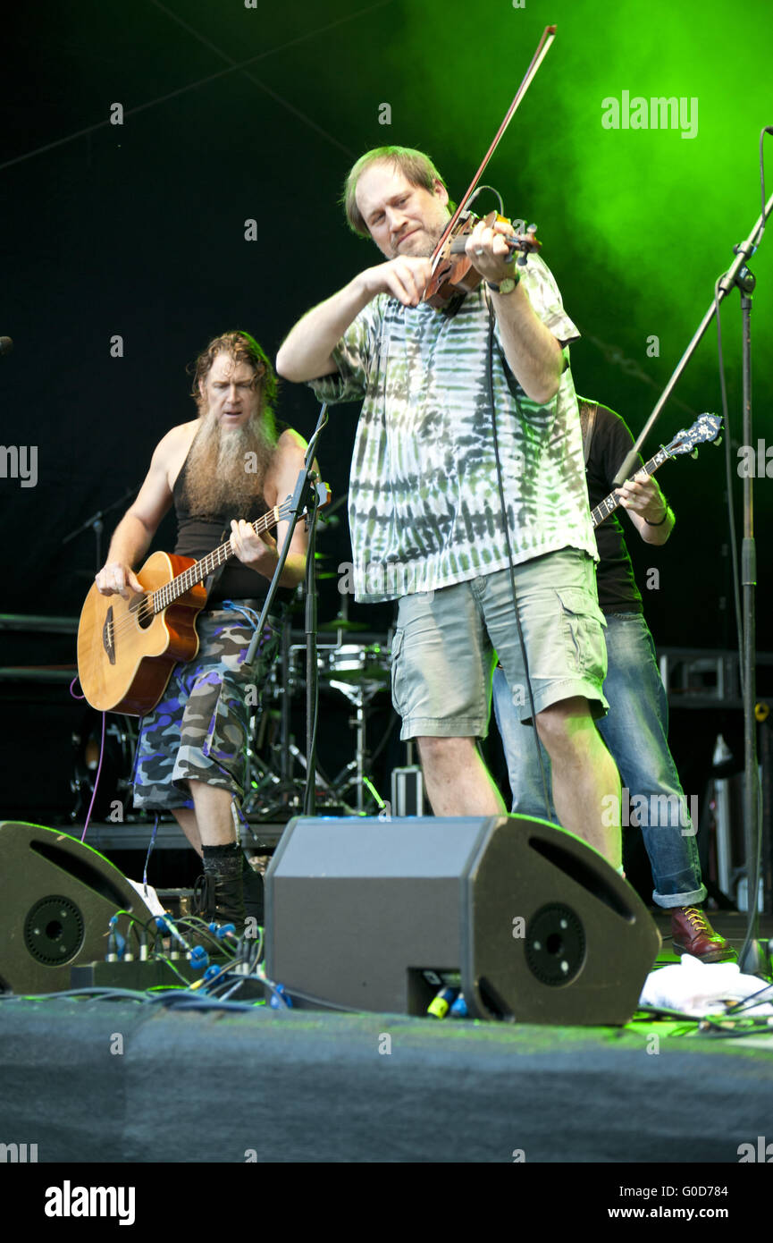 HAYSEED Dixie live auf der Kieler Woche 2015 Stockfoto