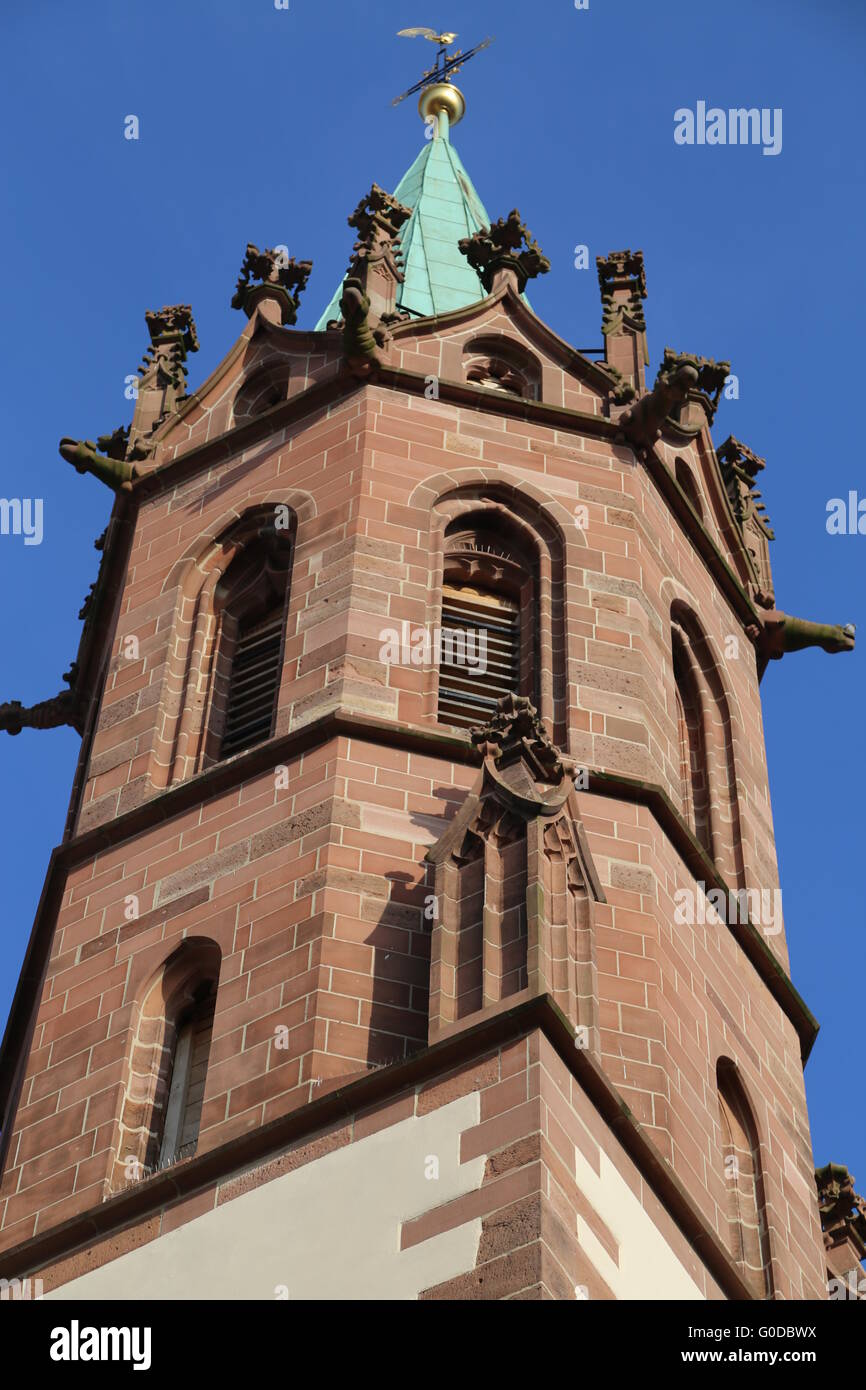 Kirchturm Stockfoto