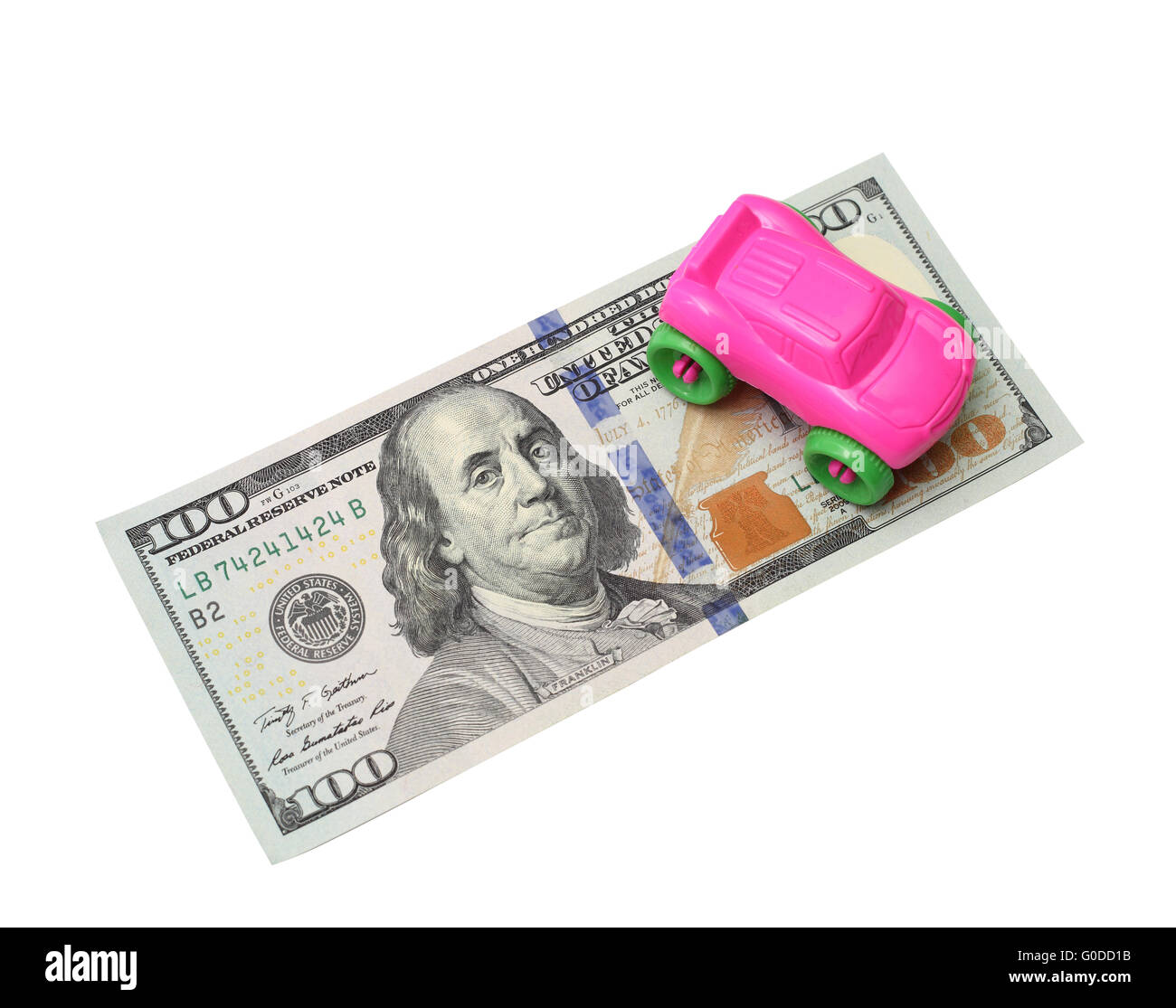 hundert Dollar Stockfoto