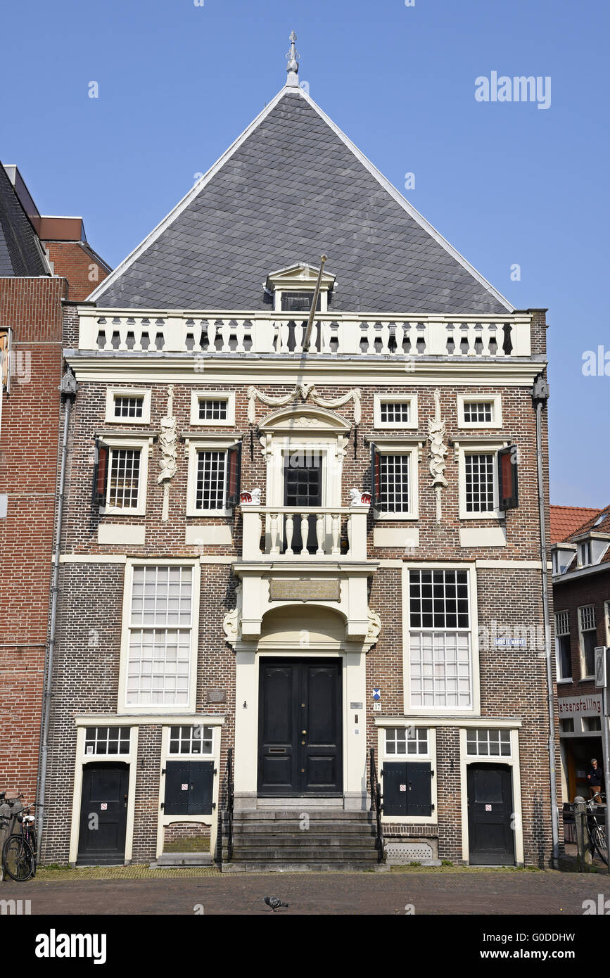 Historisches Gebäude, Haarlem, Niederlande Stockfoto