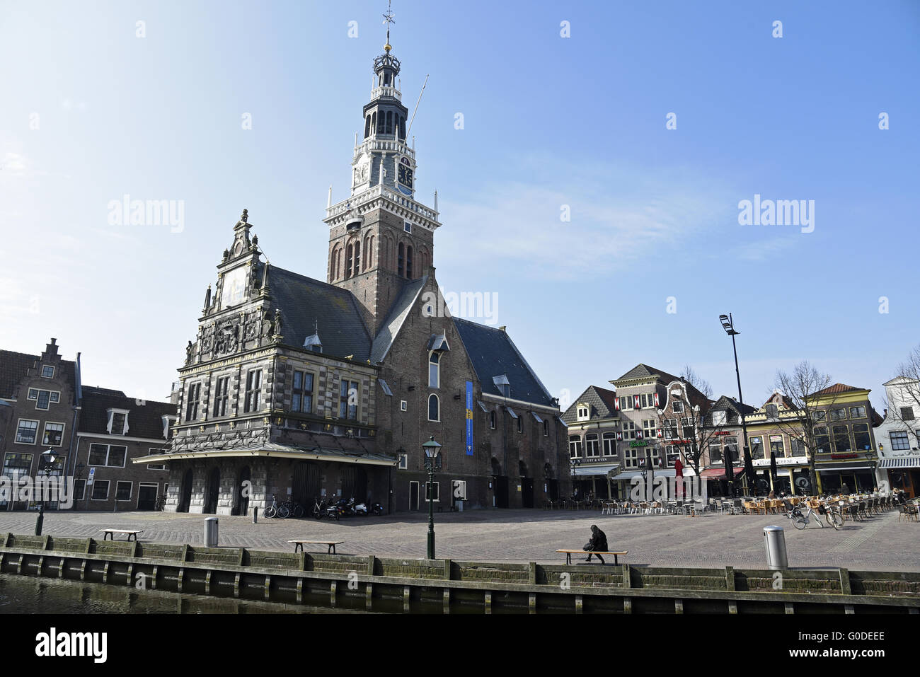 Käse-Museum, Alkmaar, Niederlande Stockfoto