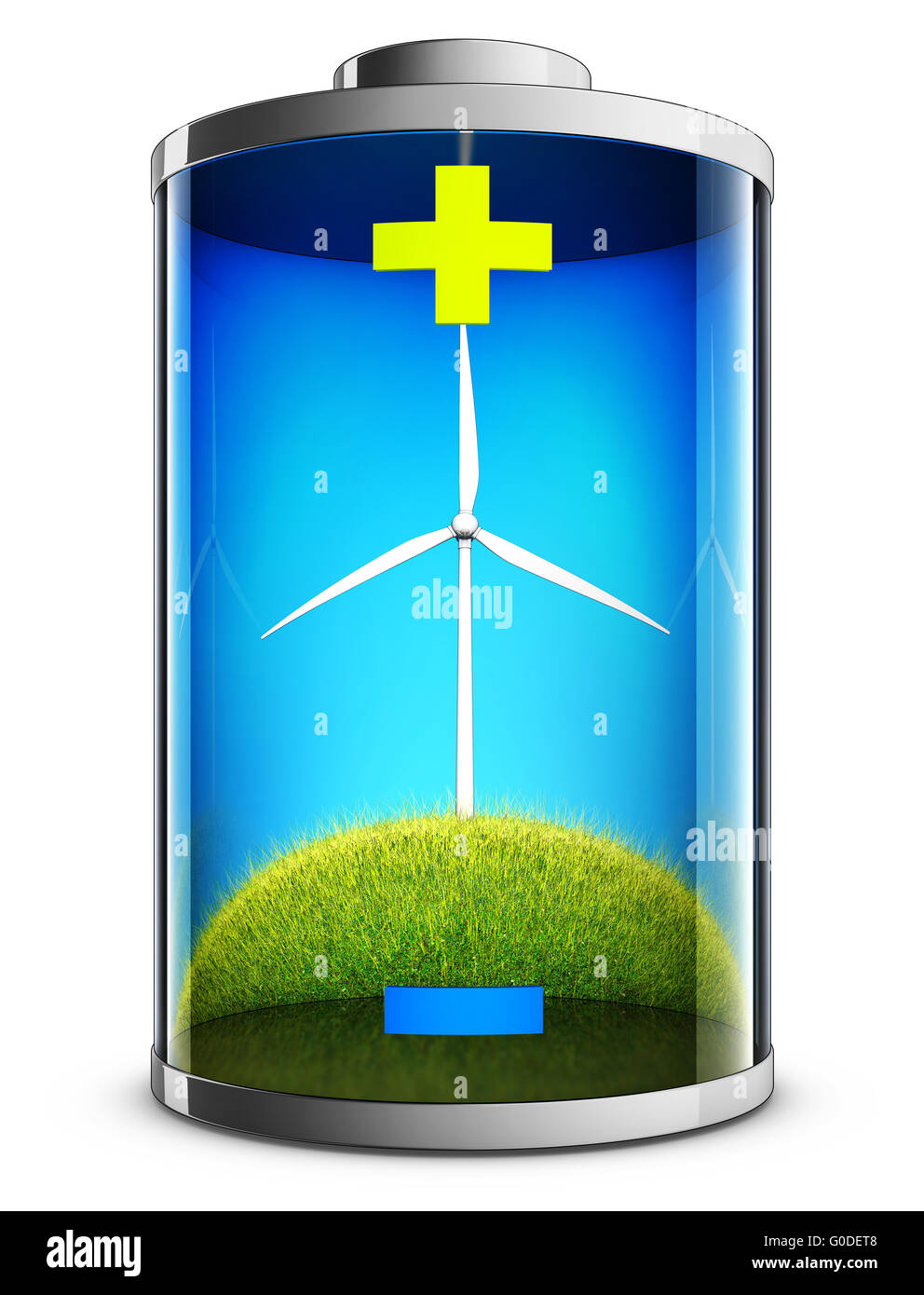 grüne Energie Stockfoto