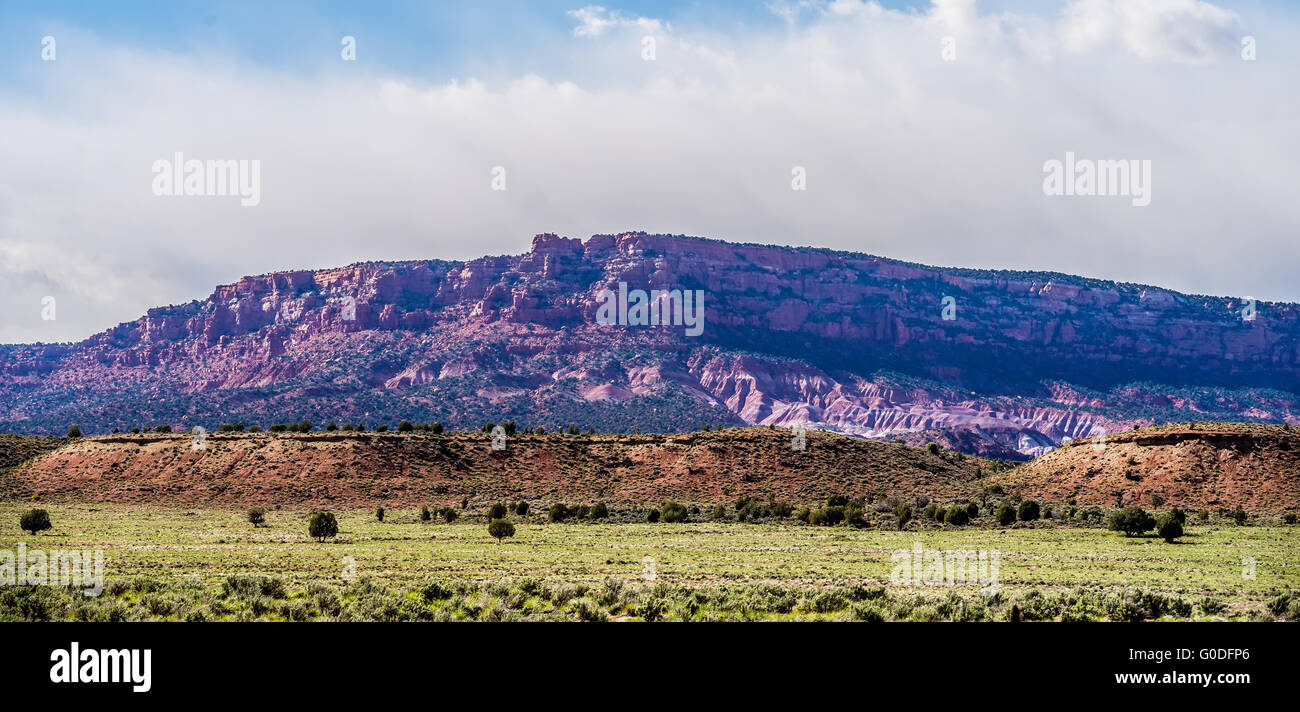 Canyon Formationen Panorama Blick auf die Berge in der Nähe von p Stockfoto