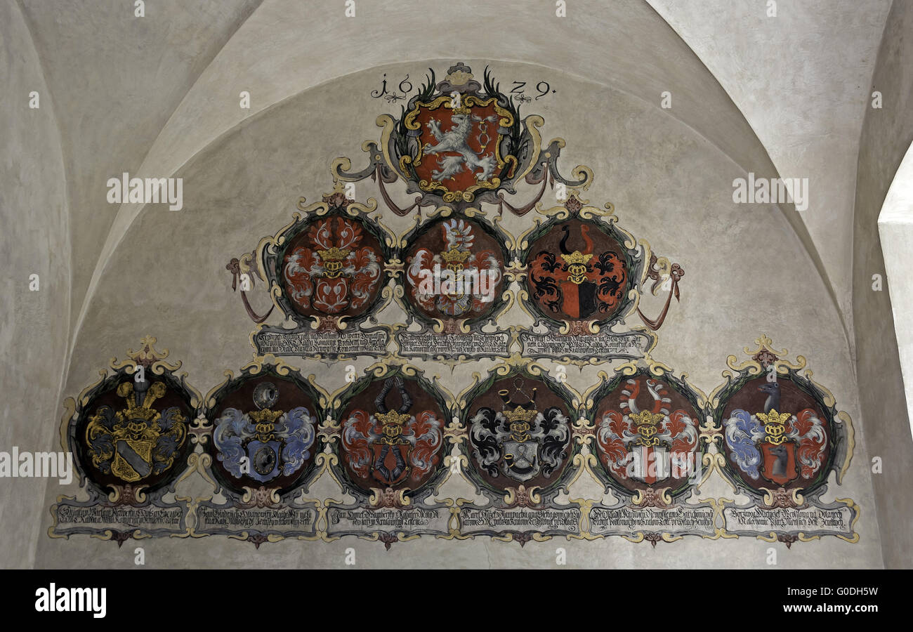 Wappen. Stockfoto