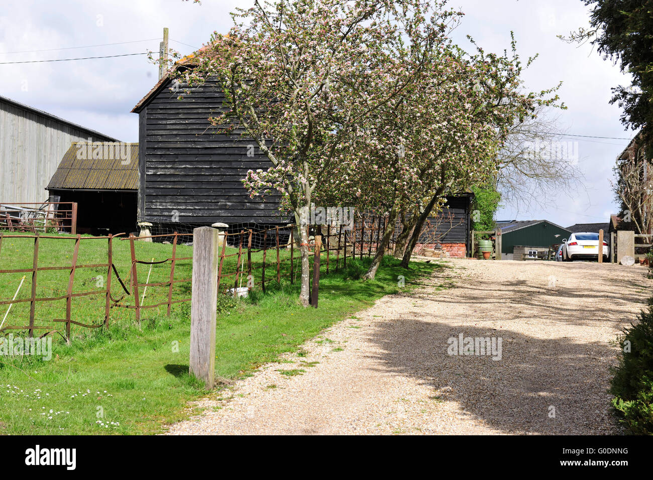 Manns Hof, Mortimer Common, lesen, Berkshire, England Stockfoto