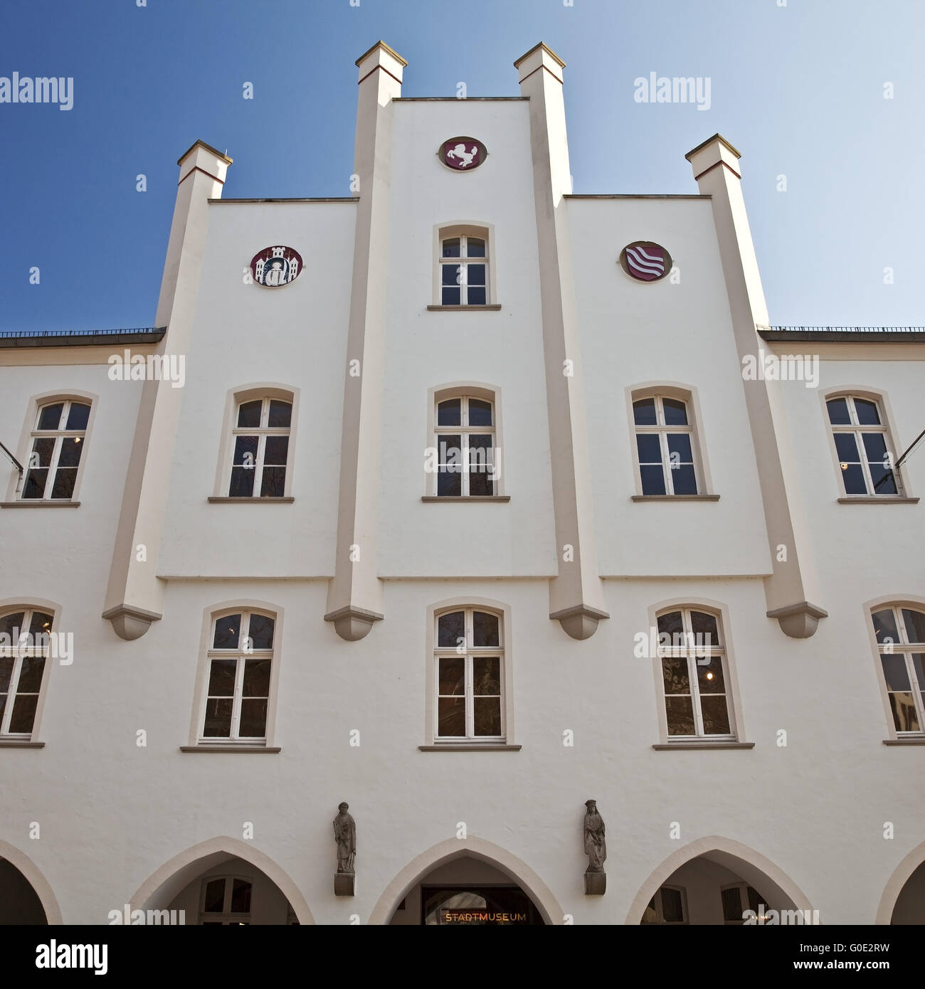 Stadtmuseum, ehemaliges Rathaus Beckum, Deutschland Stockfotografie Alamy