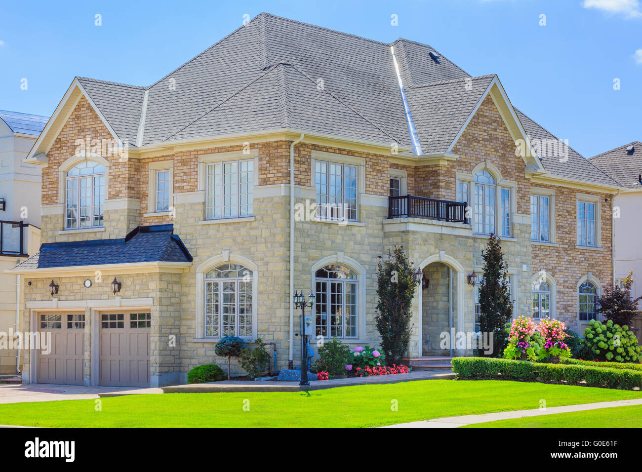 Luxus-Häuser in Nordamerika Stockfoto