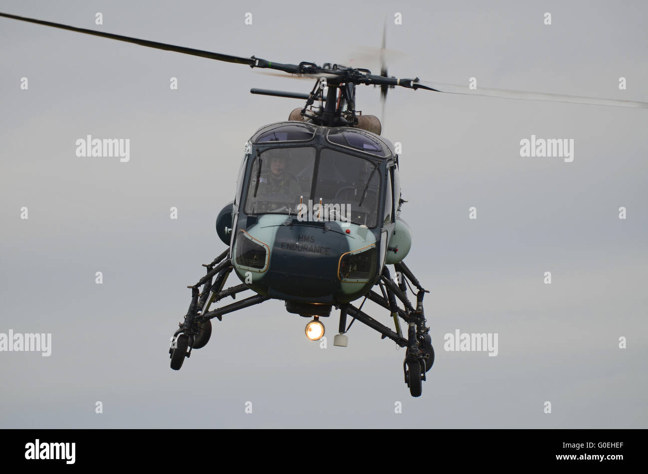 Abingdon Airshow. Westland Wasp Stockfoto