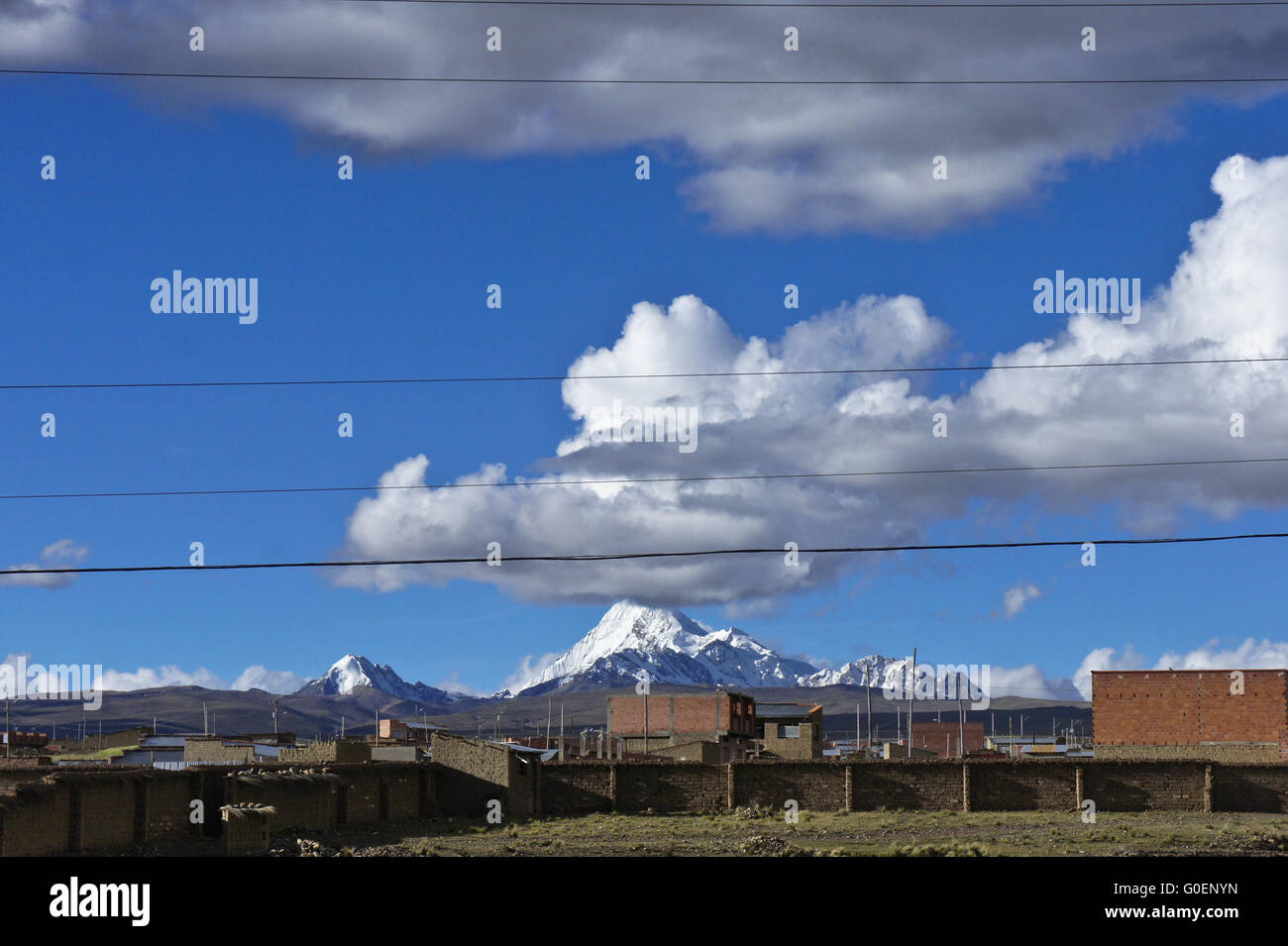 Altiplano, Anden Gebirgskette, Bolivien Stockfoto