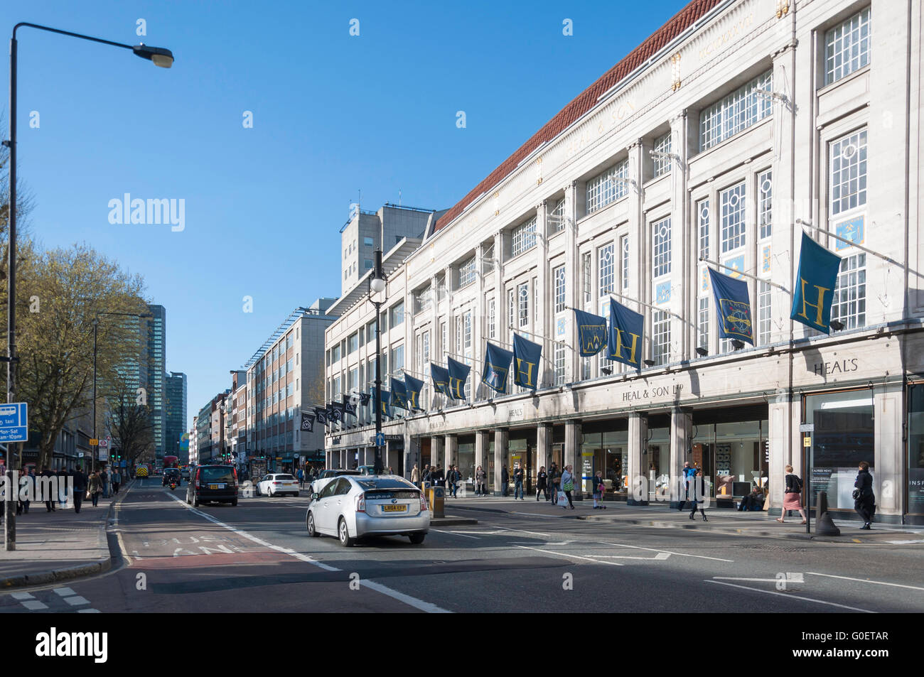 Heilen Kaufhaus, Tottenham Court Road, Fitzrovia, London Borough of Camden, London, England, United Kingdom Stockfoto