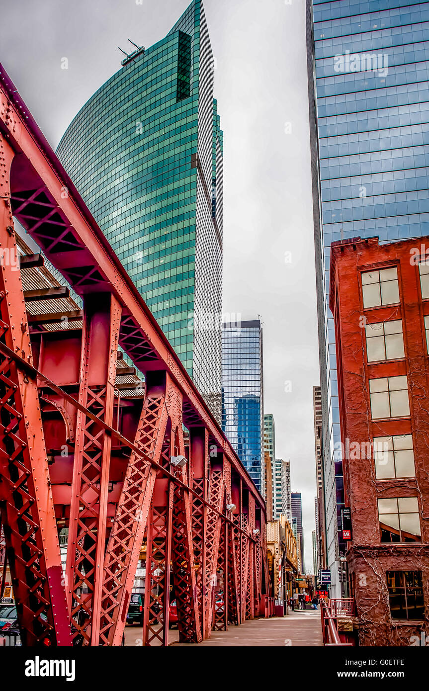 Chicago Architektur Stockfoto