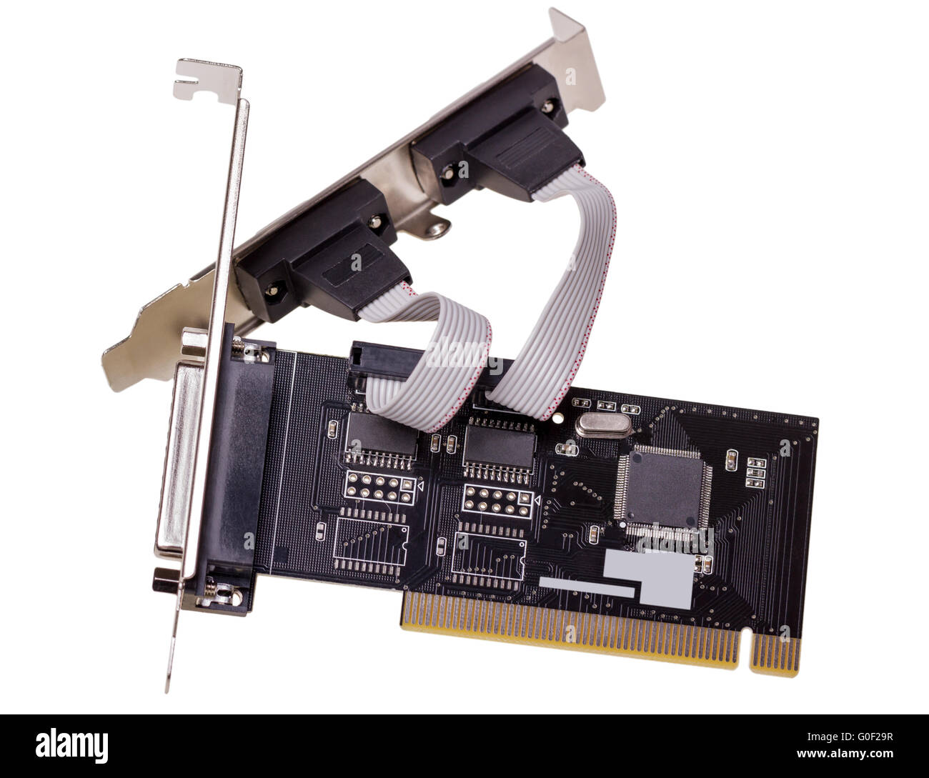Computer-digitale input-Output-Port-Karte isoliert Stockfoto