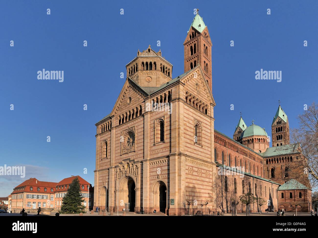 Dom zu Speyer Stockfoto