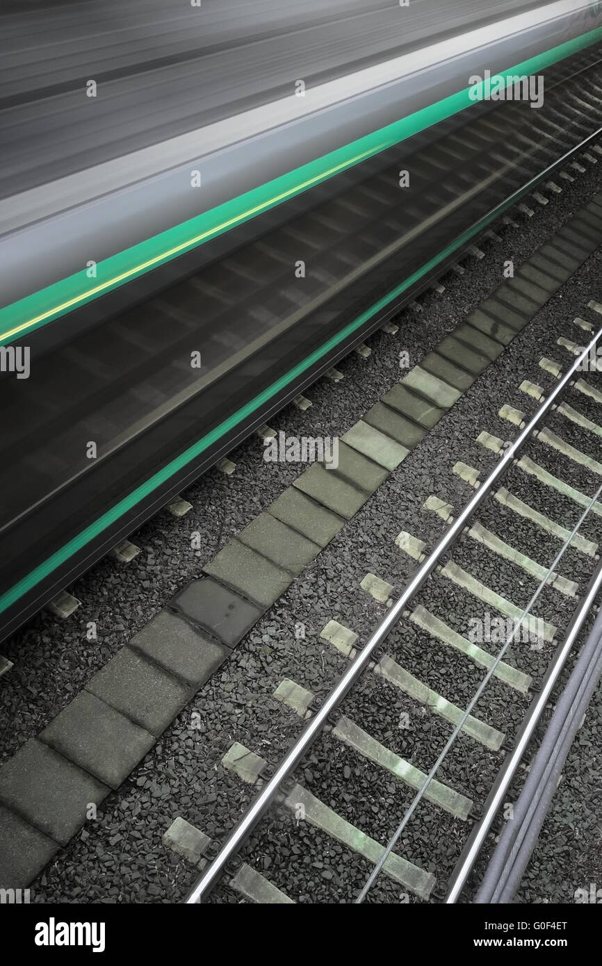 Den öffentlichen Personennahverkehr Stockfoto