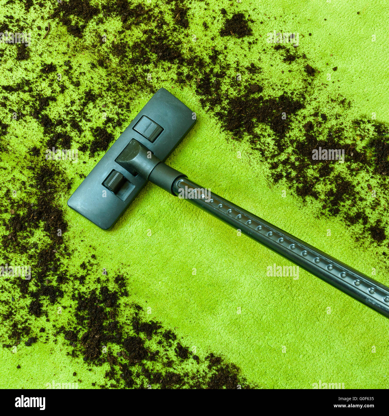 Staubsauger, aufräumen Stockfoto