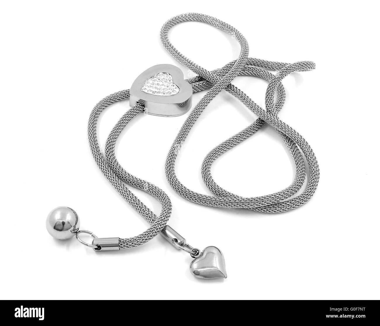 Damen Halskette Stockfoto