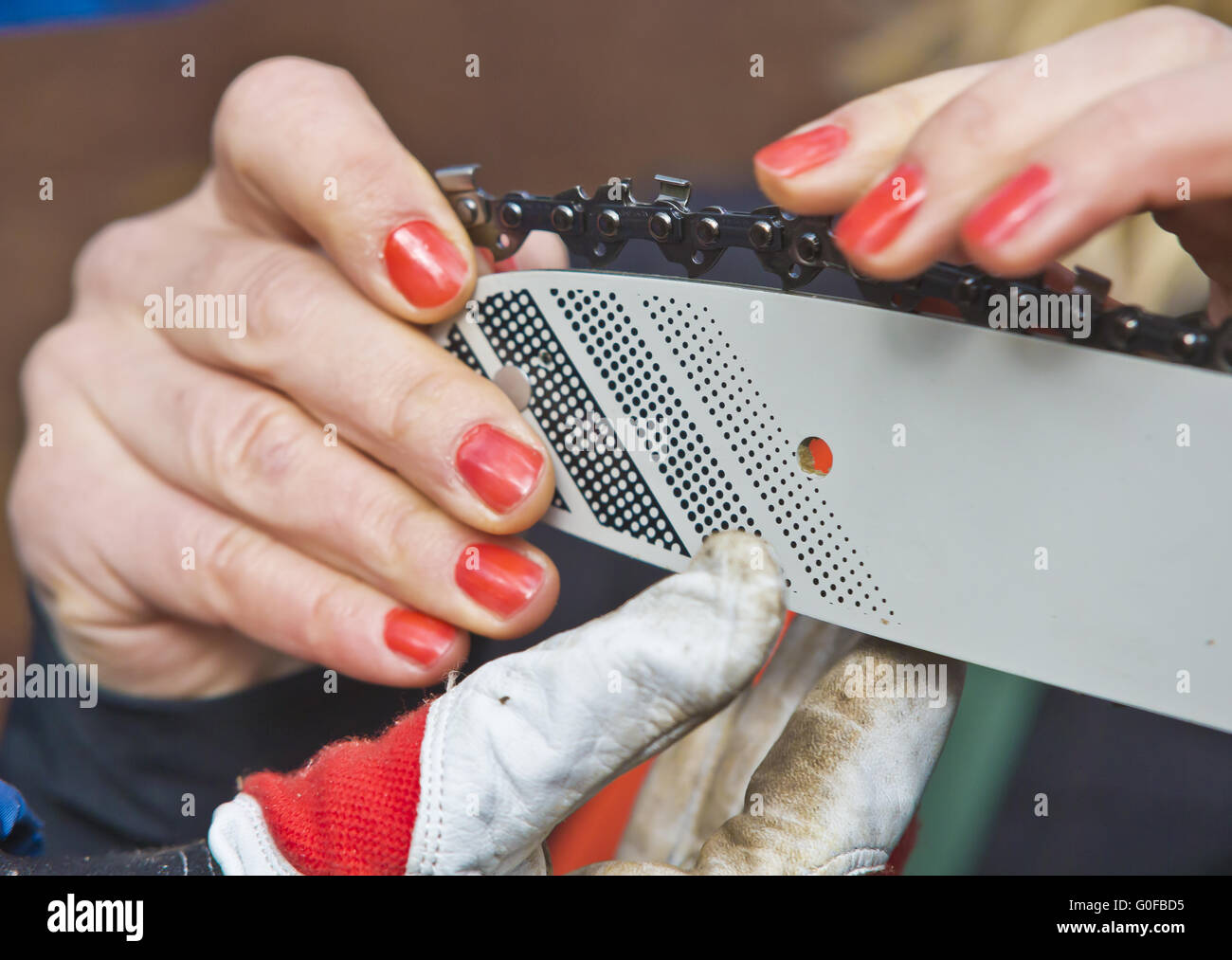 die Ausschreibung des Fingers Stockfoto