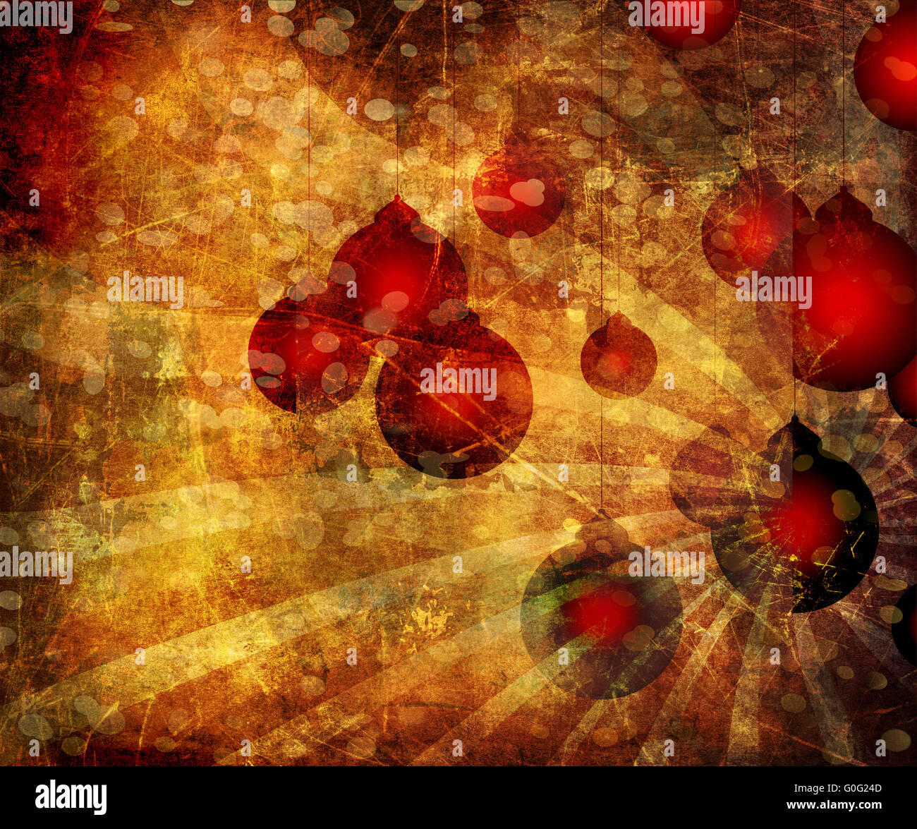 Weihnachtskarte design Stockfoto