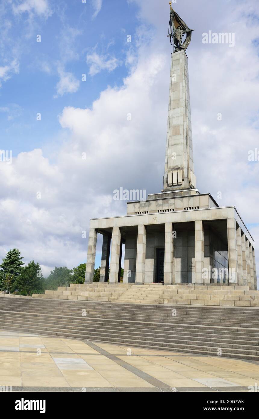 Krieg-Denkmal-Bratislava Stockfoto